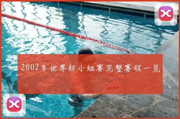 2002年世界杯小组赛完整赛程一览